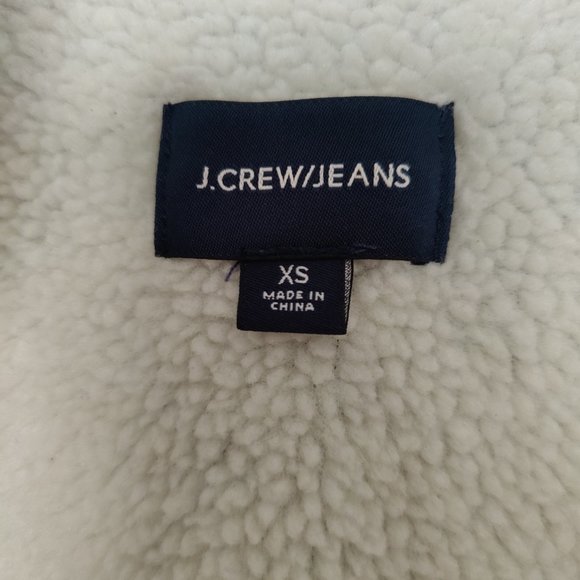 JCrew Sherpa Denim Jacket - Picture 9 of 11